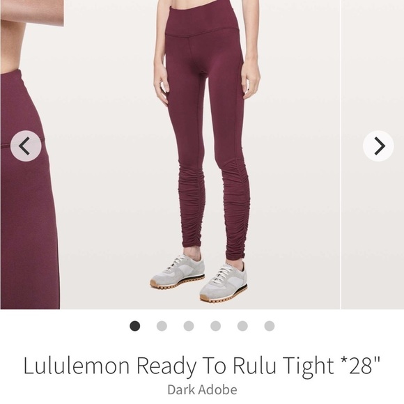 Lululemon Ready To Rulu Tight *28" - Picture 4 of 4